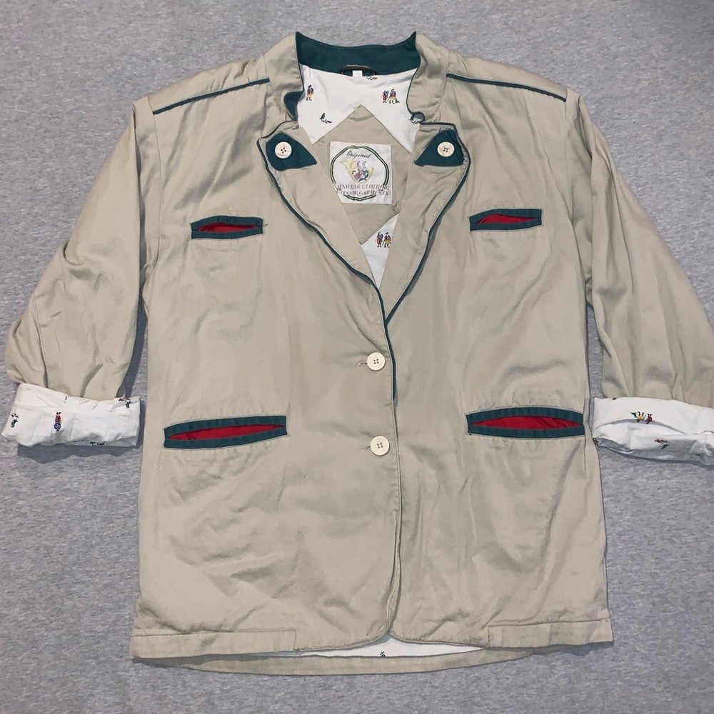 Vintage Rainwear clothing blazer